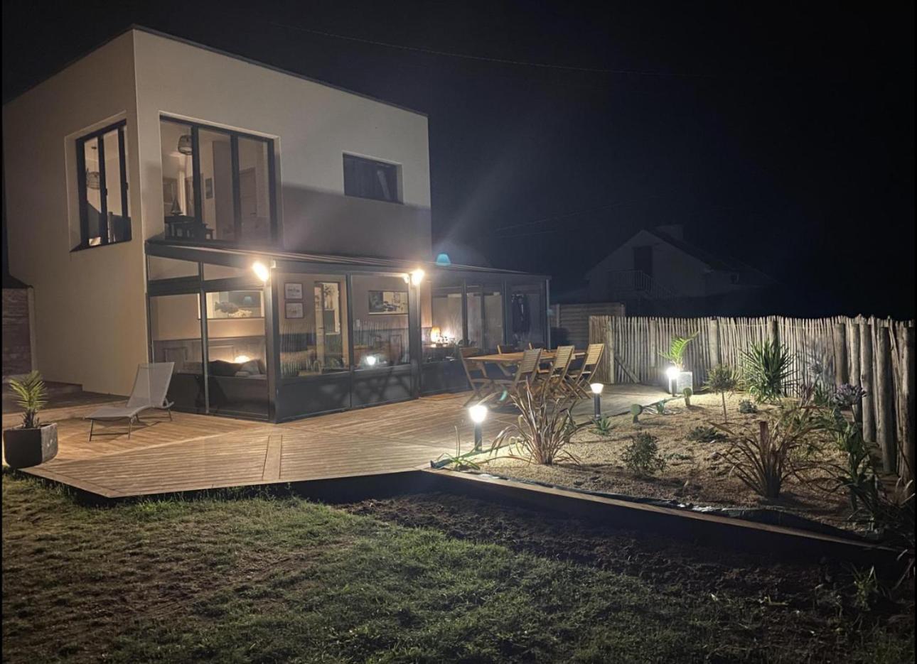 Face Aux Isles Villa Saint-Marcouf ภายนอก รูปภาพ